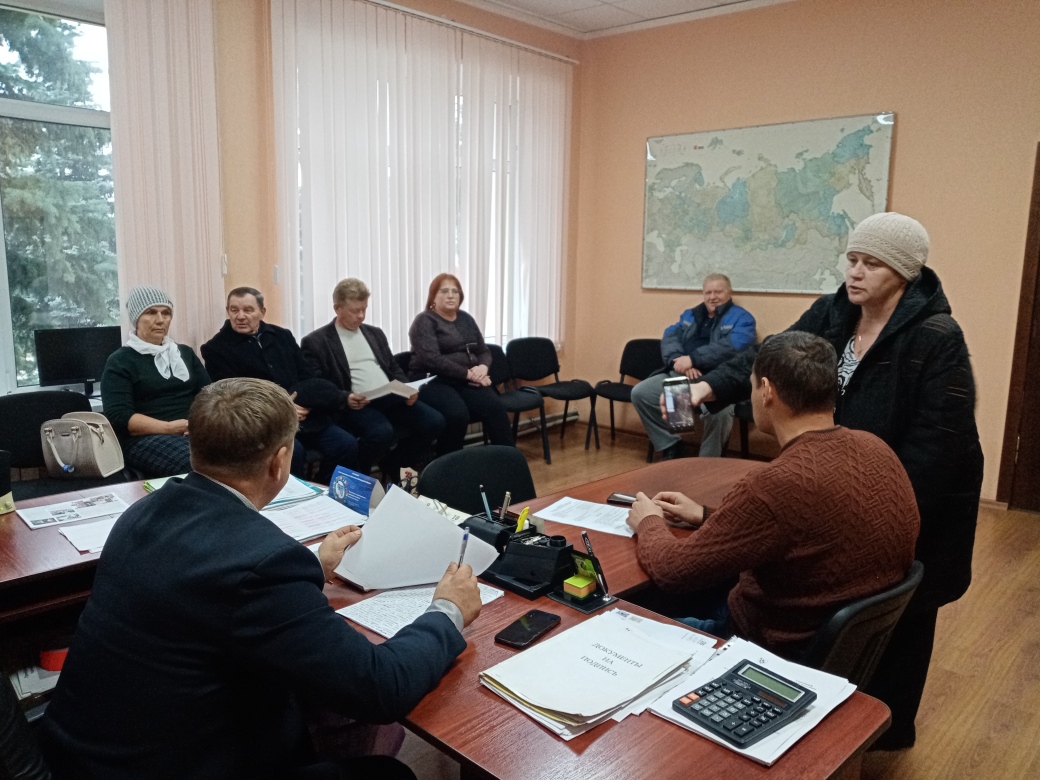 Заседание Совета общественности.